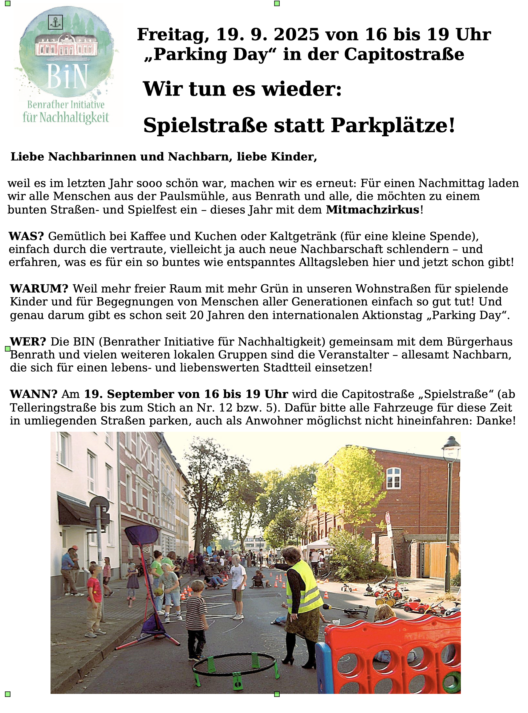 Parking Day 19.9.2025